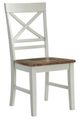 Elements International El Paso Cream/Natural Dining Side Chair-0