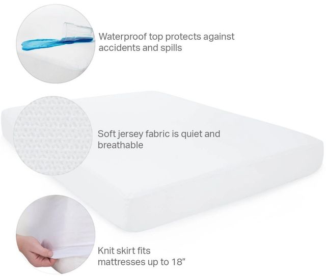 Weekender™ Jersey King Mattress Protector-4