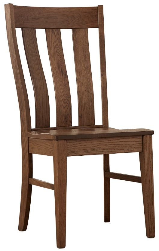 Artisan & Post by Vaughan-Bassett Dovetail Natural Vertical Slat Dining Side Chair-0