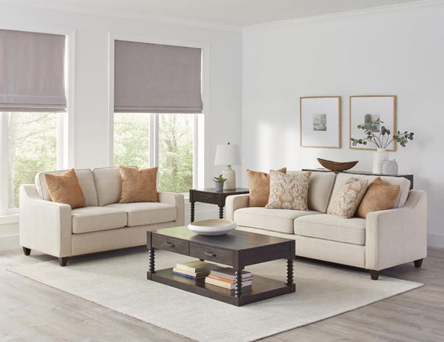 Coaster® Christine Beige Loveseat-2