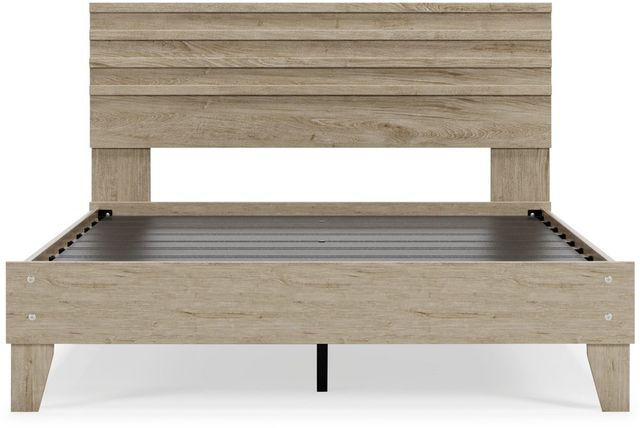 Signature Design by Ashley® Oliah Natural Queen Panel Headboard-3