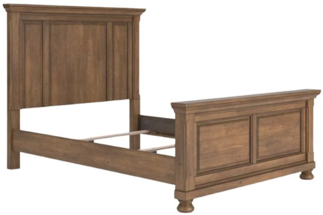 Signature Design by Ashley® Feddinger Medium Brown Queen Panel Bed-1