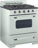 Unique® Appliances Classic Retro 30" Summer Mint Green Freestanding Gas Range-2