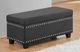Titus Furniture Charcoal Storage Bench-1