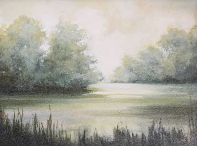 Stylecraft Glimpse of a Lake Wall Art-1