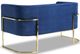 Mazin Furniture Betto Navy Loveseat-1