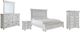 Benchcraft® Kanwyn 5-Piece Whitewash King Panel Storage Bed Set-0
