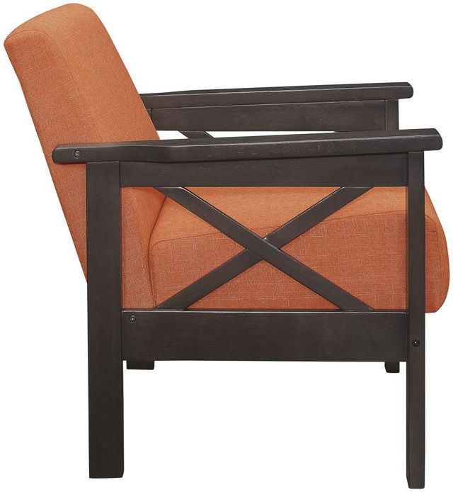 Mazin Furniture Herriman Orange Accent Chair-2