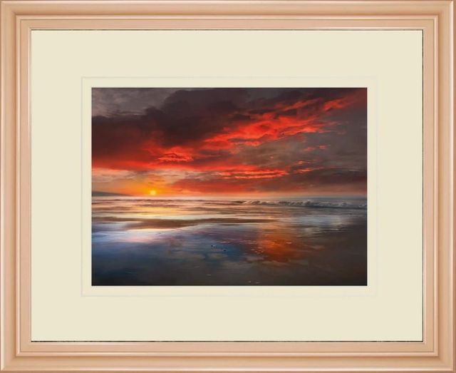 Classy Art Before The Moon by Mike Calascibetta Wall Art-0
