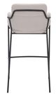 Zuo® Modern Marcel Cream Barstool-3