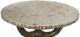 A & B Home Faux Bois Brown Dining Table-1