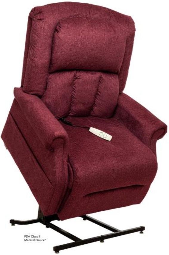 Mega Motion® Trio Tenacity Vance Wine Power Lift Recliner-0