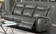 Coaster® Conrad Grey Reclining Sofa-4