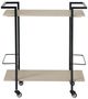 Signature Design by Ashley® Waylowe Brown/Black Bar Cart-1