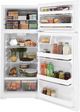 GE® 28" 17.5 Cu. Ft. ENERGY STAR® White Top Freezer Refrigerator-3