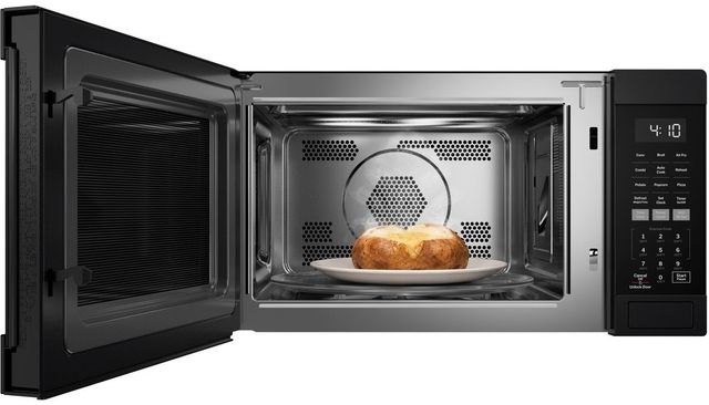 GE® 1 Cu. Ft. Black Countertop Microwave with Air Fry-2