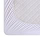 Olliix by Madison Park White California King 525 Thread Count Cotton Rich Down Alternative Mattress Pad-5