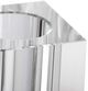 A & B Home Clear Rectangular Tall Vase-2