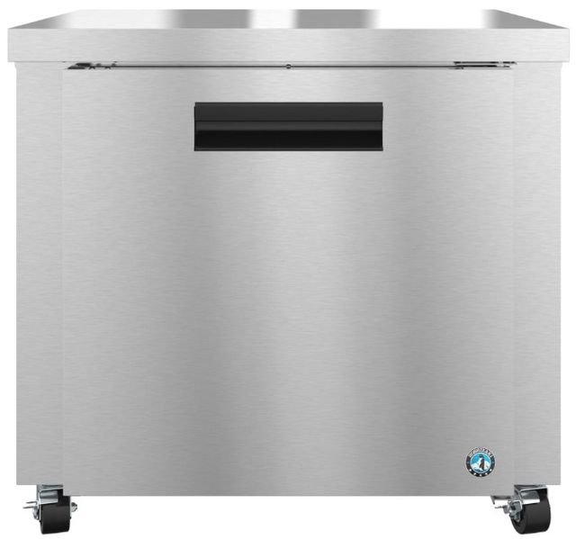 Hoshizaki Steelheart® 36" 9.9 Cu. Ft. Stainless Steel Single Section Undercounter Refrigerator-0