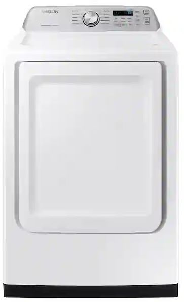 Samsung White Top Load Washer & Gas Dryer Laundry Pair-2