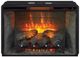 Sunny Designs™ Black 33" Fireplace Insert with Door Sensor-0