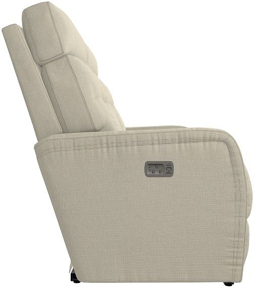 La-Z-Boy® Baron Natural Power Wall Reclining Loveseat with Headrest and Lumbar-3