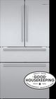 Bosch® 800 Series 36" 20.5 Cu. Ft. Stainless Steel Counter Depth French Door Refrigerator-1