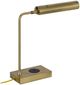 Cal® Lighting & Accessories Delray Antique Brass Desk Lamp-2