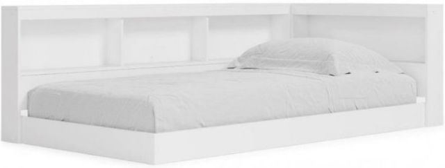 Signature Design by Ashley® Piperton 5-Piece White Twin Bookcase Storage Bed Set-1