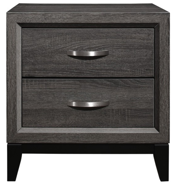 Homelegance® Davi Gray Nightstand-2