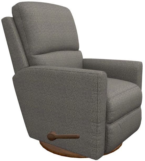 La-Z-Boy® Wynne Granite Manual Swivel Glider Recliner-0