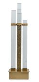 A & B Home Clear/Gold Crystal Table Lamp-2