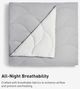 BEDGEAR® Cooling Performance® Gray/White Throw-4