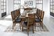A-America® Mariposa Rustic Whiskey Trestle Dining Table-4