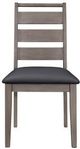 Mazin Furniture Woodrow 5 Piece Brownish Gray Dining Table Set-4