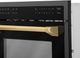 ZLINE Autograph Edition 1.6 Cu. Ft. Black Stainless Steel Electric Speed Oven-4