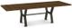 Amisco Customizable Parade 42" Solid Birch Bar Table with Two Leaf's -0