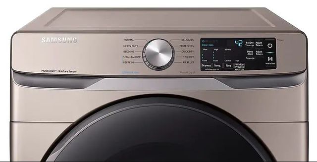 Samsung Champagne Front Load Laundry Pair-1