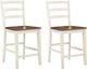 Signature Design by Ashley® Jendanton Antique White/Brown Bar Stool-4