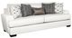 Furniture of America® Hyde Park Gray Oversized Sofa with Pillows-0