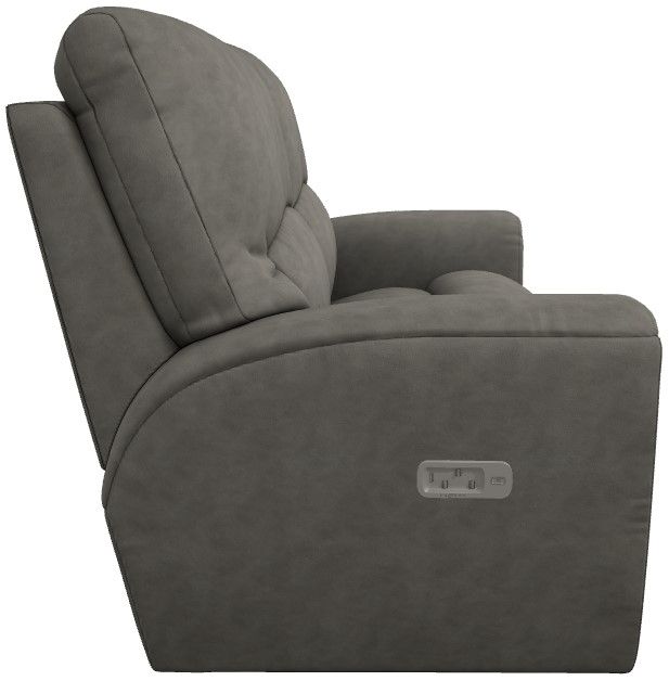 La-Z-Boy® Cassian Lead Power Reclining Loveseat with Headrest and Lumbar-3