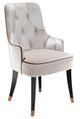 VIG Furniture  A&X Larissa Black/Cream/Gold Dining Chair-0
