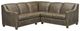 Lancer Furniture Customizable 10450 2-Piece L-Shaped Leather Sectional -0