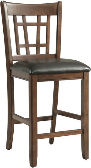 Elements International Max Cherry Pub Side Chairs