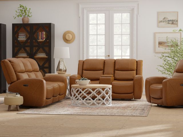 Toffee Power Swivel Glider Recliner-1