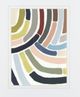 Classy Living June Erica Vess Mosaic Curve II Wall Art-2
