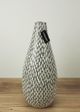 Le Present Drop Slim Dash Grey 15.7" Vase-2