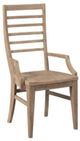 Kincaid® Modern Forge Sandy Brown Canton Ladder Back Arm Chair-0