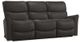 La-Z-Boy® Rowan Truffle Leather Wall Reclining Sofa-0