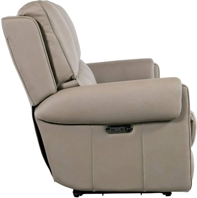 Hooker® Furniture SS Somers Dark Taupe Power Reclining Sofa with Power Headrest-3